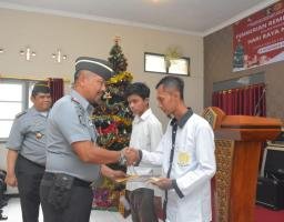 69 WBP Lapas Kelas I Malang Dapatkan Remisi Hari Raya Natal