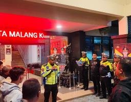 Polresta Malang Kota Berhasil Cegah Balap Liar dan Amankan Ratusan Motor Knalpot Brong