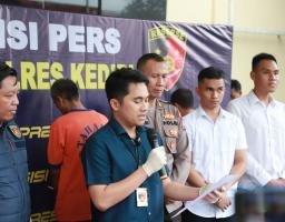 Polres Kediri Berhasil Amankan Dua Pria Tersangka Spesialis Curanmor