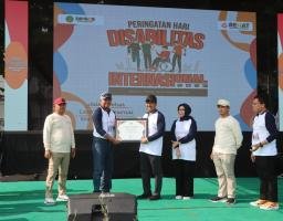 Walikota Beri Apresiasi Kepedulian Polres Pasuruan Kota Kepada Warga Disabiltas