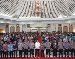 Hari ke Tiga Road Show Generasi Emas Produktif Tanpa Narkoba Digelar Polda Jatim di Magetan