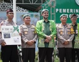 Polisi RW Polres Probolinggo Kota Terima Puluhan Ranmor Operasional dari Walikota
