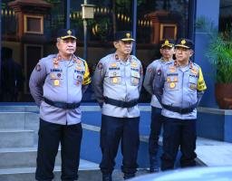 Kadiv Humas Tekankan Beberapa Hal Saat Gelar Apel Kesiapsiagaan Satgas Humas Polri Pengamanan Nataru