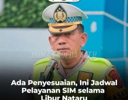 Ada Penyesuaian, Ini Jadwal Pelayanan SIM Selama Libur Nataru