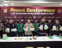 Polres Jakbar Ungkap Sindikat Narkoba Internasional, Sita 30 Kg Sabu yang Akan Diedarkan pada Malam Tahun Baru