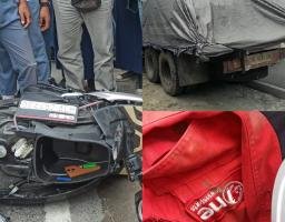 Gegara Menghindari Macet, Seorang Jurnalis Meninggal Disambar Truk Angkutan Semen