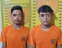 Maling Sering Beraksi di Mie Gacoan Gresik Dibekuk Polisi