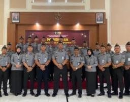 Apel Perdana Jajaran Staf Rutan Situbondo di Awal Tahun 2024