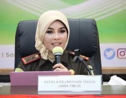 Kajati Jatim Paparkan Capaian Kinerja Kejaksaan di Tahun 2023