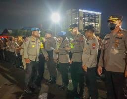 Ribuan Personel Polda Jatim Disiagakan di Malam Pergantian Tahun Baru 2024