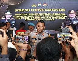 Polres Ponorogo Berhasil Amankan Tersangka Kasus Pembunuhan di Malam Tahun Baru