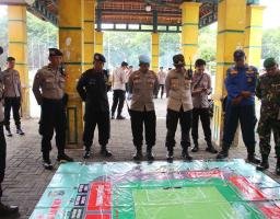 Polres Sumenep Terjunkan 223 Personel Pengamanan Laga Liga 3 Kapal Api PSSI Jatim