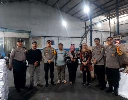 Kapolres Nganjuk Lakukan Cek Kesiapan Anggota