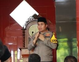 Jumat Curhat, Kapolres Nganjuk Perkenalkan Program NCS