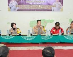 Polres Kediri Galang Sinergitas dengan Masyarakat