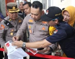 Pastikan Keamanan Logistik Pemilu, Kapolres Kediri Kota