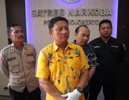 Polres Mojokerto Berhasil Ungkap Narkoba Tersangka