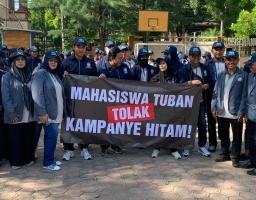 Dukung Pemilu 2024 Yang Sehat,Mahasiswa Tolak Kampanye