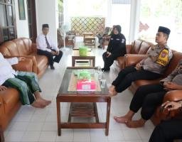 Pesan Pemilu Damai, Kapolres Sumenep Silaturahmi