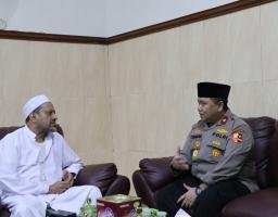Ditemui Wakaops NCS Polri, Habib Taufiq Assegaf Pasuruan