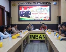Gelar Jumat curhat polres Jombang bersama IJTI