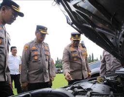 Kapolres Ngawi Cek Kendaraan Dinas, Pastikan Siap Amankan