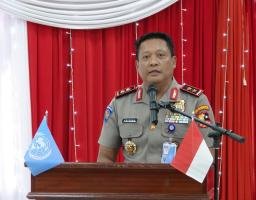 Beri Kontribusi Nyata Misi Perdamaian, UNMISS Beri Penghargaan Personel Polri