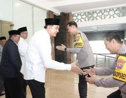 Cooling System Pemilu 2024, Kapolres Lamongan Sambang Ulama