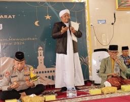 Penuh Khidmat, Polres Metro Jakarta Barat Rayakan Isra Mi'raj Bersama Personel dan Bhayangkari