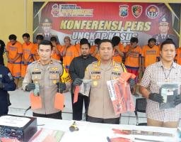 Polisi Sidoarjo Ungkap Kasus 3C Selama Sebulan