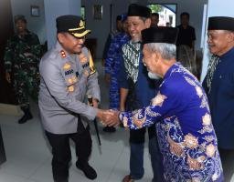 Cooling System Pemilu 2024, Kapolres Ngawi Sambangi Tokoh Agama dan Ulama