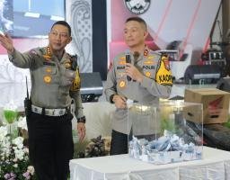 Korlantas Polri Gelar Gebyar Keselamatan Lalu Lintas 2024 di Jawa Timur