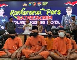 Sebulan Polres Kediri Kota Berhasil Ungkap 8 Kasus Diantaranya Penyalahgunaan BBM Bersubsidi