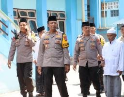 Cooling System Pasca Pemungutan Suara Pemilu 2024, Kapolres Lumajang Silaturahmi ke Ponpes Miftahul Ulum 