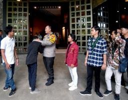 Mahasiswa dan Polresta Banyuwangi Sepakat Jaga Kerukunan di Bumi Blambangan Pasca Pemilu