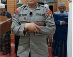 Salah Satu Anggota Polres Bondowoso Terpilih Masuk Final Lomba Imam Masjid Muhammadiyah Jatim