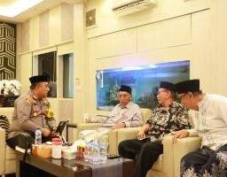 Perkuat Jalinan Silaturahmi Dengan Ulama, Polres Tanjungperak Terima Kunjungan PCNU Kota Surabaya