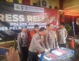 Unit Reskrim Polsek Asemrowo Berhasil Menangkap Pelaku Penggelapan