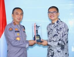 Perkuat Sinergisitas Dengan Media, Kadiv Humas Terima Audiensi Tirto