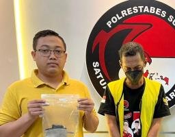 Polrestabes Surabaya Berhasil Amankan Tersangka Pengedar Narkoba