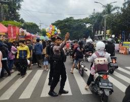 Harkamtibmas di Bulan Ramadhan Polresta Malang Kota Maksimalkan Patroli  