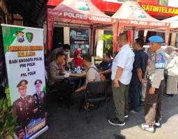 Peduli Kesehatan Sidokkes Polres Jember Beri Layanan Keliling