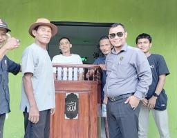 DPP LPKSM PATROLI Serahkan Bantuan Mimbar Untuk Masjid Al Munawaroh Kampung Cibata