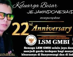 Mbah Semar Ucapkan Anniversary Ke 22 LSM GMBI