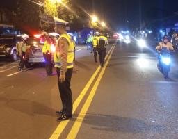 Pelihara Kamtibmas Polres Tulungagung Lakukan Patroli Skala Besar di Bulan Ramadhan