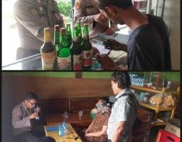 Polres Nganjuk Sita Ribuan Liter Miras dalam Operasi Pekat Semeru 2024 untuk Menjaga Kondusivitas Selama Ramadan