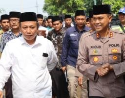 Jumat Curhat, Kapolres Malang Sambangi Ponpes Rakyat di Sumberpucung