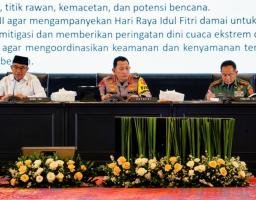 Rakor Ops Ketupat, Kapolri persiapkan Mudik 2024 Aman-Lancar