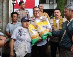 Satgas Pangan Polres Malang dan Disperindag Gelar Operasi Pasar Murah, Harga Beras Berangsur Turun