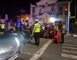 Polisi Amankan Puluhan Ranmor Tidak Sesuai Spektek di Kota Kediri Diduga Balap Liar